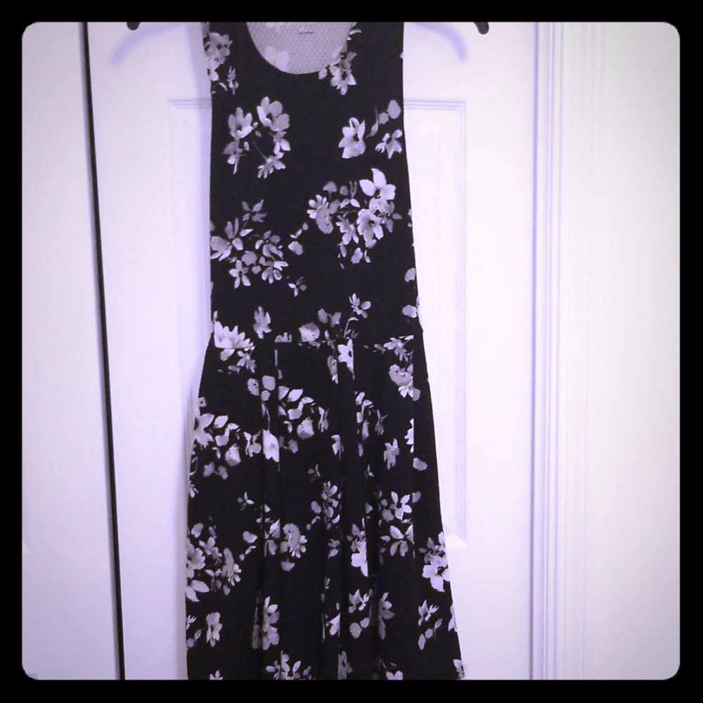 SO skater cut out dress